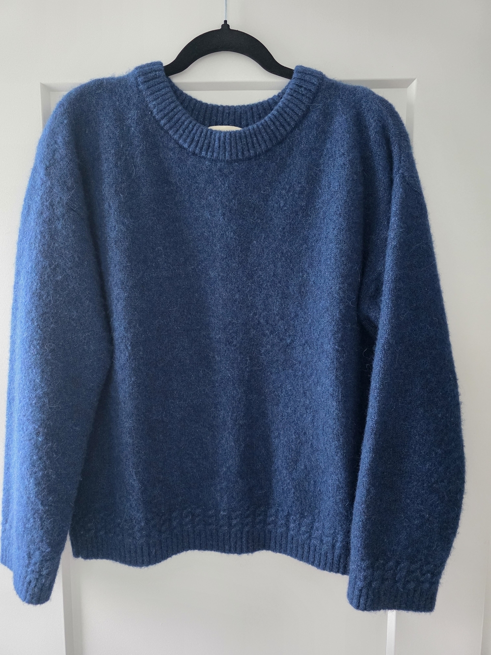 Sezane Amiel Jumper Peacock Blue